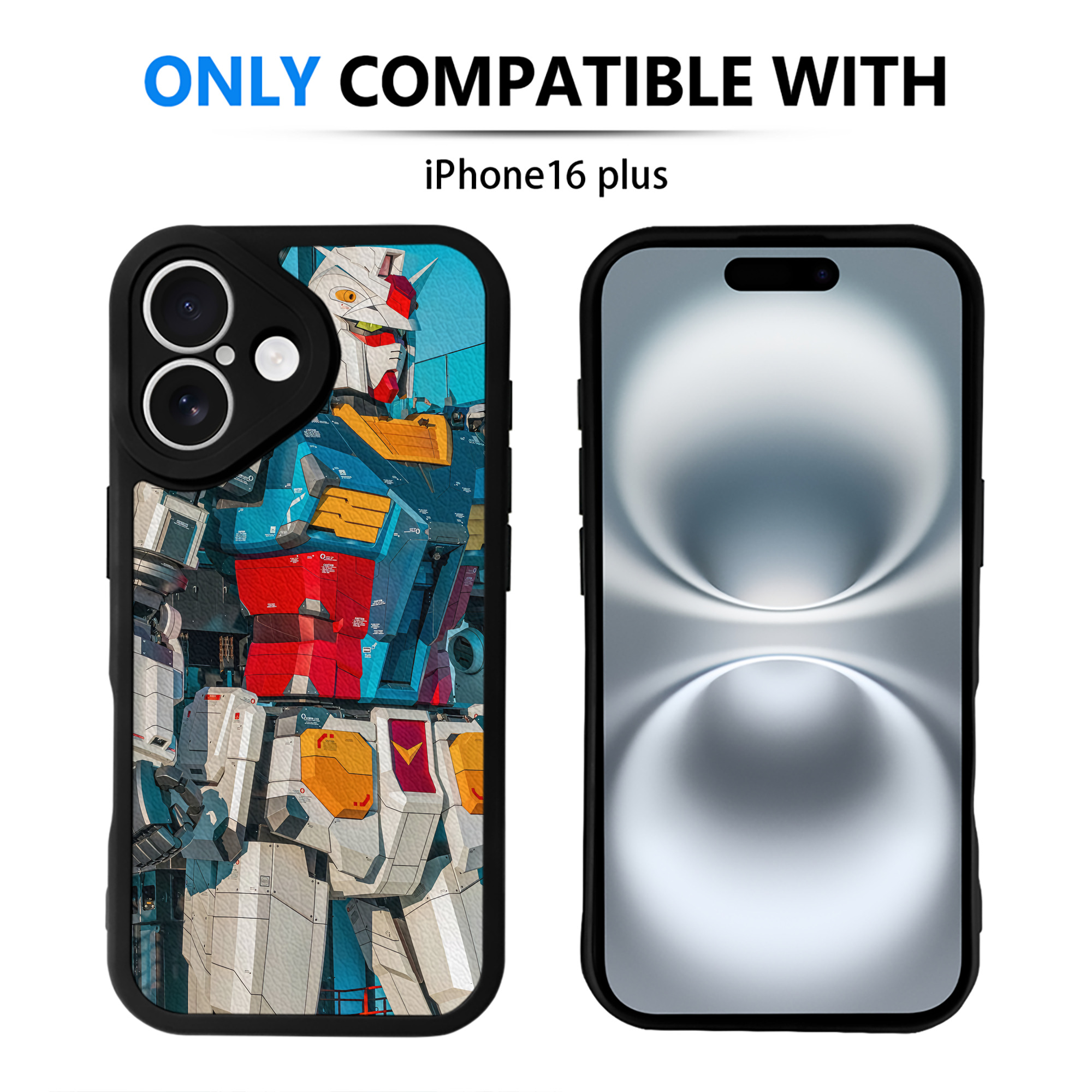 （画像用） Transformers トランスフォーマー 【iPhone 16シリーズ対応】シリコンスマホケース（レザー調） 材質：シリコン